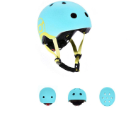 Scoot & Ride Kask Ochronny XXS-S dla dzieci 1-5 lat Blueberry - 580277 - zdjęcie 3